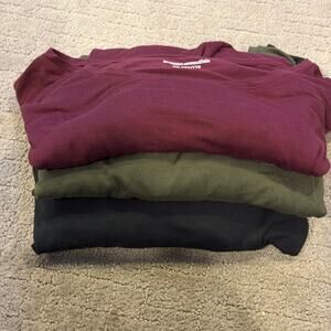 Amazon Essentials XXL Luxe Tee Bundle of 3 Round Hem